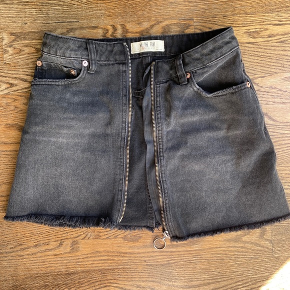 Denim skirt- Free People - Picture 2 of 4